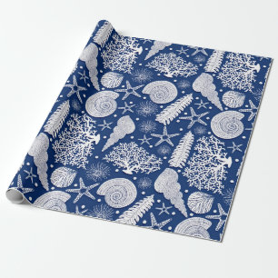 Papier Cadeau Motif nautique