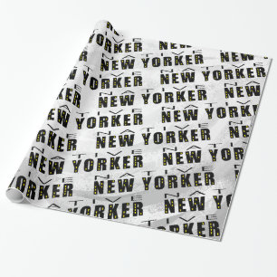 Papier Cadeau Motif new-yorkais natif