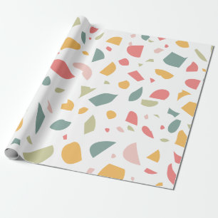 Papier Cadeau Motif pastel moderne