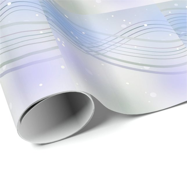 Papier Cadeau Motif Pastel Soft Swils (Coin rond)