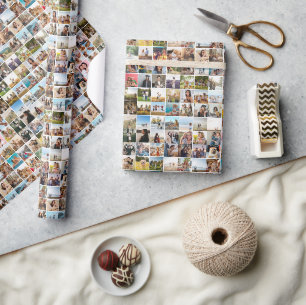 Papier Cadeau Motif photo moderne 81