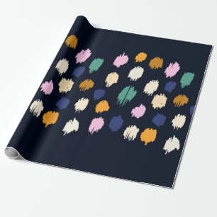 Papier Cadeau Motif pois transparent