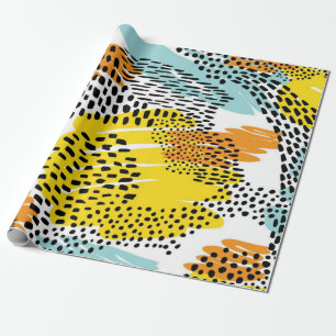 Papier Cadeau motif poster de animal
