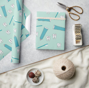 Papier Cadeau Motif pour dentifrice pour dentifrice pour dentifr