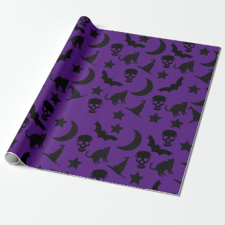 Papier Cadeau Motif pourpre