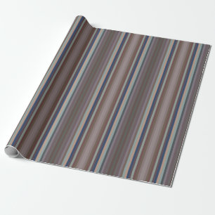 Papier Cadeau Motif rayures de couleurs vives de l'année