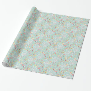 Papier Cadeau Motif romantique moderne