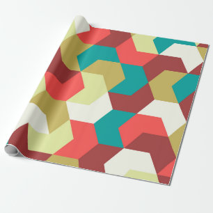 Papier Cadeau Motif sans couture. Arrière - plan illimité de géo