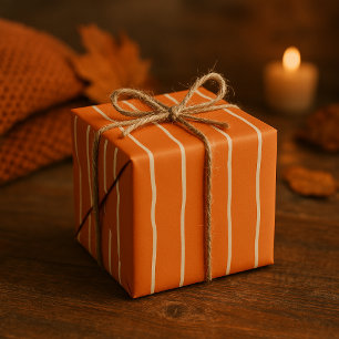 Papier Cadeau Motif sans couture de rayure dessinée à la main Ru