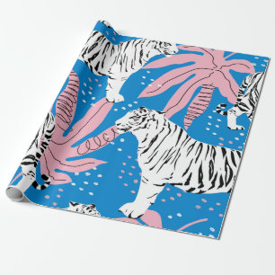Papier Cadeau Motif sans soudure tigre, arrière - plan animal sa