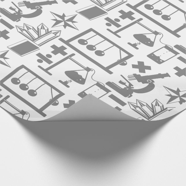 Papier Cadeau Motif scientifique (Coin)