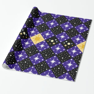 Papier Cadeau Motif spatial