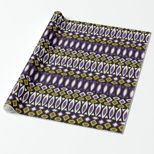 Papier Cadeau Motif tribal