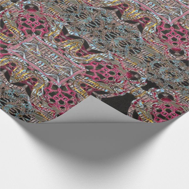 Papier Cadeau Motif victorien de vacances de Roole Funtide (Coin)