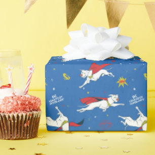 Papier Cadeau Motif volant Krypto