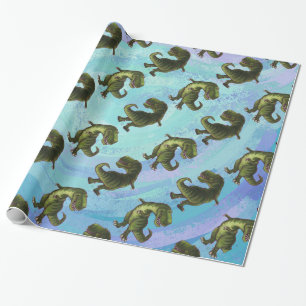 Papier Cadeau Motifs de Tyrannosaurus