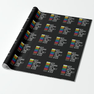 Papier Cadeau Motivation de la ceinture noire Taekwondo Jiu Jits