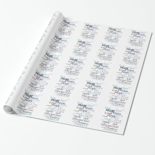 Papier Cadeau Mots Inspirants