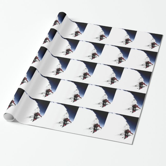 Papier Cadeau Mountain Climat Sports extrêmes (Déroulé)