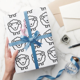 Papier Cadeau Mouton
