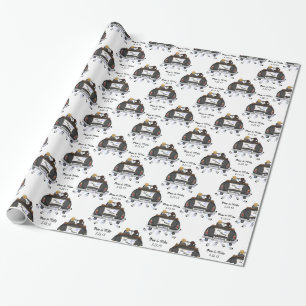 Papier Cadeau Mr & Mr Personnalisé Gay Mariage Enveloppe Cadeau