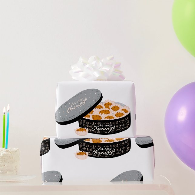 Papier Cadeau Muffins frais (Créateur téléchargé)