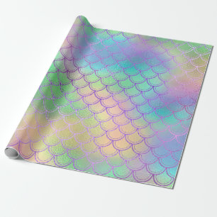Papier Cadeau Muniorne à lunettes de sirène - Menthe violette as