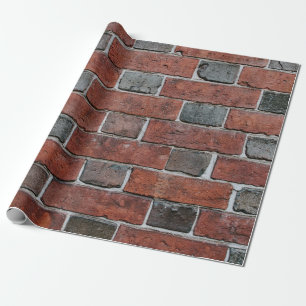 Papier Cadeau Mur en brique