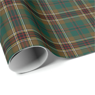 Papier Cadeau Murphy Clan Tartan Irish Plaid Motif