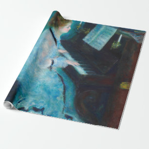 Papier Cadeau Musicien de piano Renoir Woman