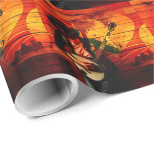 Papier Cadeau Musique 21 Papier d'enveloppement