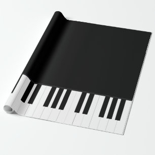 PAPIER CADEAU MUSIQUE DE PIANO