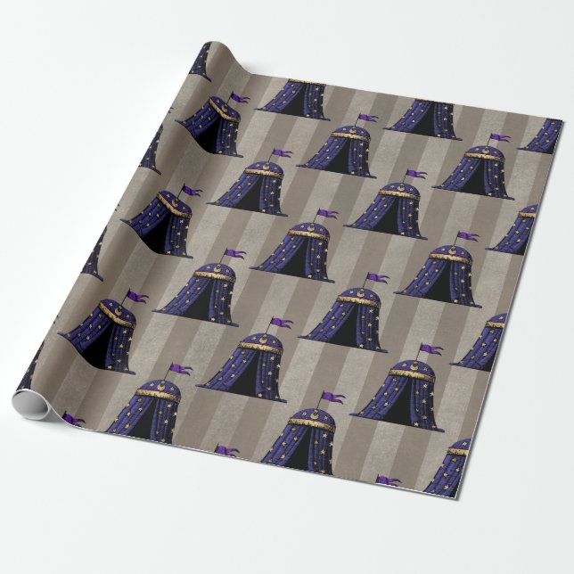 Papier Cadeau Mystic Fortune Teller (Déroulé)