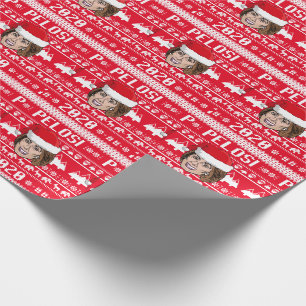 Papier Cadeau Nancy Pelosi 2020 Noël laid