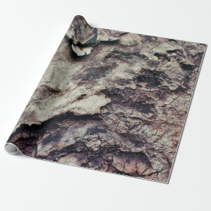 Papier Cadeau Nature texture écorce de bois rugueux