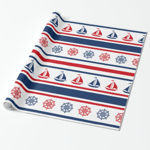 Papier Cadeau Nautical design