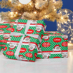 Papier Cadeau Ne pas ouvrir avant Noël
