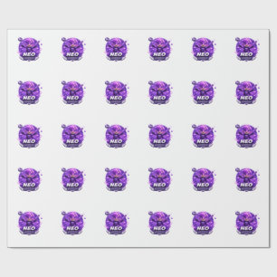 Papier Cadeau Néon ATOMIVRA