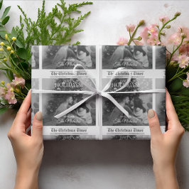 Papier Cadeau Newspaper What A Year Holiday Photo Christmas