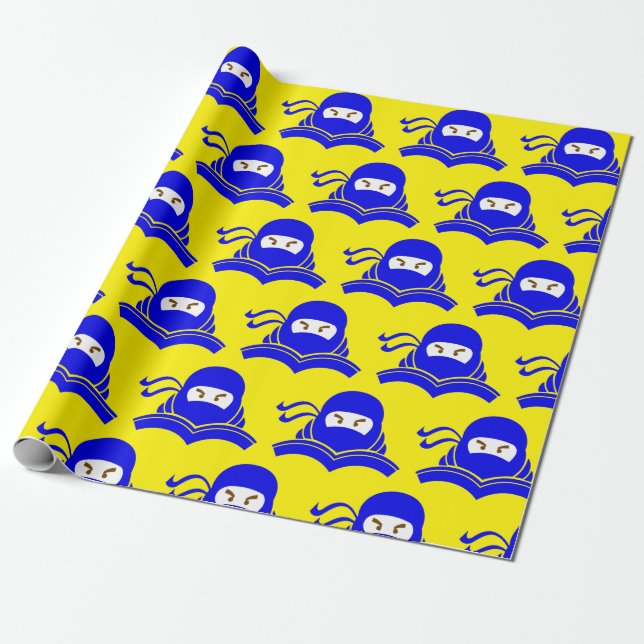 Papier Cadeau Ninja (Déroulé)