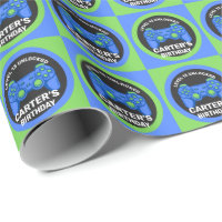 Niveau Déverrouillé Gamer Enfant's Birthday Wrappi