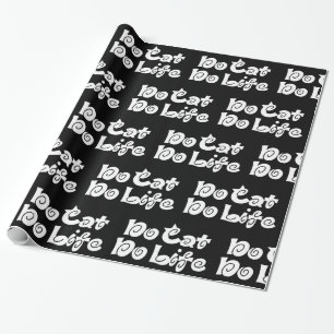 Papier Cadeau No Cat No Life Wrapper Paper