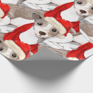 Papier Cadeau Noël à motif gris italien