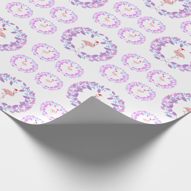 Papier Cadeau Noël assez pourpre et rose de Kalikimaka de (Coin)