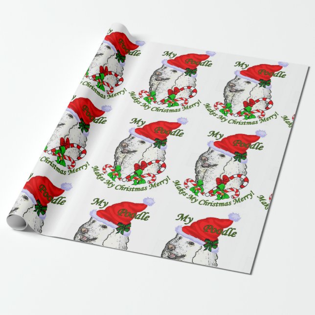 Papier Cadeau Noël aux amoureux des canicules (Déroulé)