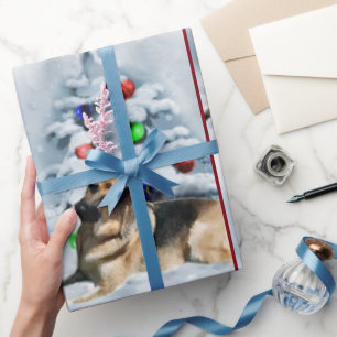 Papier Cadeau Noël berger allemand