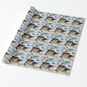 Papier Cadeau Noël berger allemand