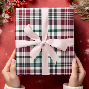 Papier Cadeau Noël Buffalo Motif simples rayures
