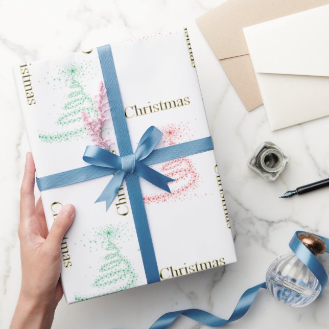 Papier Cadeau Noël contemporain (Cadeaux)