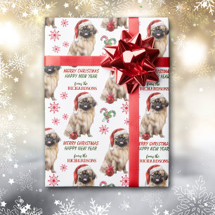 Papier Cadeau Noël Cute Pekingese